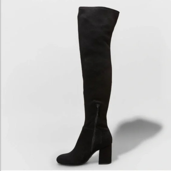 A New Day Tonya Other the Knee High Heeled Stretch Boots Size … - Picture 2 of 4